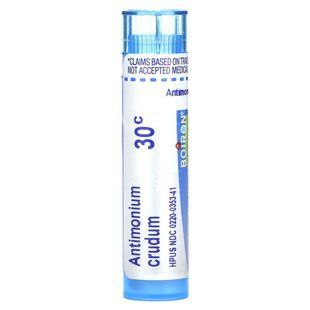 Антімоніум крудум 30C, Boiron, Single Remedies, прибл 80 гранул