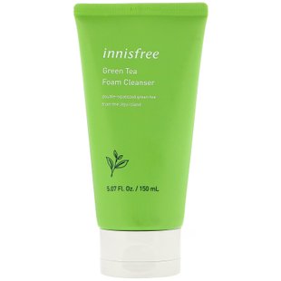 Очищающая пенка с зеленым чаем, Innisfree, 150 мл купить в Киеве и Украине