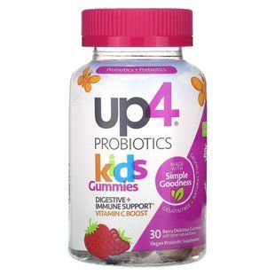 up4, Probiotics Kids Gummies, Berry Delicious, 30 Gummies купить в Киеве и Украине