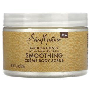 SheaMoisture, Manuka Honey, Smoothing Creme Body Scrub, 11.3 oz (320 g) купить в Киеве и Украине