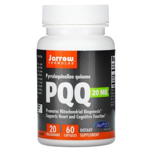 ПХХ, PQQ, Jarrow Formulas, 20 мг, 60 капсул купить в Киеве и Украине