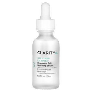 ClarityRx, Daily Dose of Water, Hyaluronic Acid Hydrating Serum , 1 fl oz (30 ml) купить в Киеве и Украине
