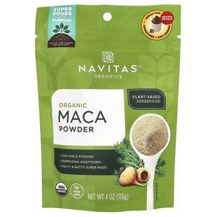 Порошок маки, Maca Powder, Navitas Organics, органик, 113 г купить в Киеве и Украине