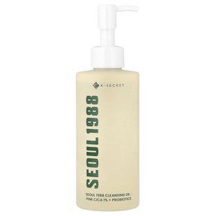 K-Secret, Seoul 1988 Cleansing Oil, Pine Cica 1% + Probiotics, 6.76 fl oz (200 ml)