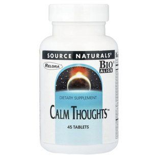 Source Naturals, Calm Thoughts&trade;, 45 таблеток