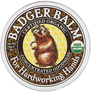 Бальзам барсука для трудолюбивых рук, Badger Company, 2 унции (56 г) купить в Киеве и Украине