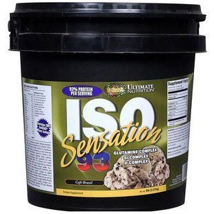 Протеїн Ultimate Nutrition (Iso Sensation) 2.3 кг, Смачна кава Бразилія