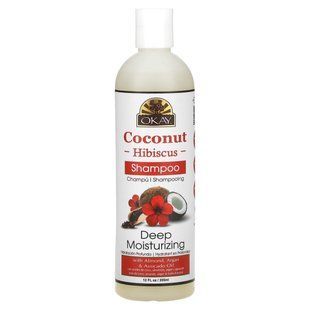 Okay Pure Naturals, Coconut Hibiscus, Deep Moisturizing, Shampoo, 12 fl oz (355 ml) купить в Киеве и Украине