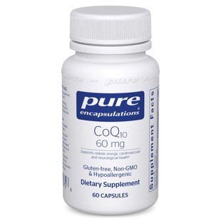 Коэнзим Q10 Pure Encapsulations (CoQ10) 60 капсул купить в Киеве и Украине