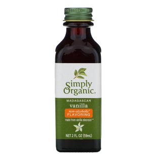 Мадагаскарсая ваниль, безалкогольный ароматизатор, выращено на ферме, Simply Organic, 2 жидких унций (59 мл) купить в Киеве и Украине