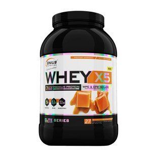 Genius Nutrition, Whey X5, 900 g, choco-caramel купить в Киеве и Украине