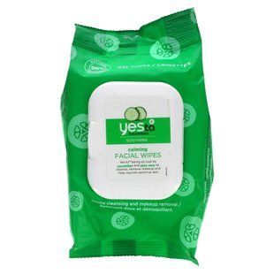 Yes To, Soothing facial wipes, cucumbers, 30 wipes.