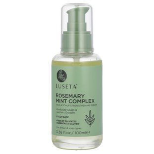 Luseta Beauty, Rosemary Mint Complex, Hair & Scalp Strengthening Serum, For All Hair & Scalp Types, 3.38 fl oz (100 ml)