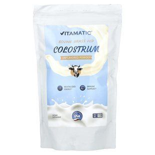 Vitamatic, Bovine Grass Fed Colostrum, Unflavored, 16 oz (454 g) купить в Киеве и Украине