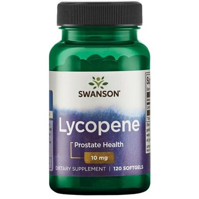 Лікопін, Lycopene, Swanson, 10 мг, 120 капсул