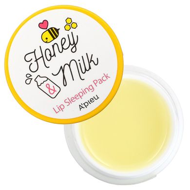 A'Pieu, Honey & Milk, маска для сна для губ, 6,7 г купить в Киеве и Украине