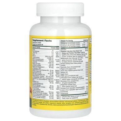 Витамины и минералы Nature's Plus (Multi-Vitamin & Mineral Source of Life) 180 таблеток купить в Киеве и Украине