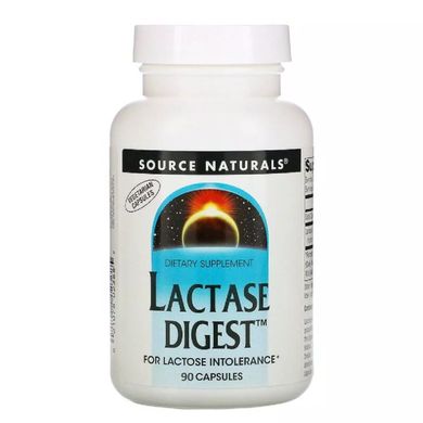 Лактаза для травлення Source Naturals (Lactase Digest) 90 капсул