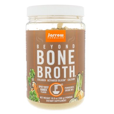 Кістковий бульйон Jarrow Formulas (Beyond bone broth) зі смаком пряного яловичого рамена 306 г