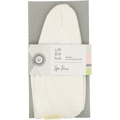 Urbana, Spa Prive, бамбукові зволожуючі спа-шкарпетки, European Soaps, LLC, 1 пара