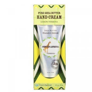 Hand cream with shea butter lemon Out of Africa (Hand Cr&egrave;me) 74 ml