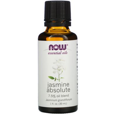 Ефірна олія жасмину Now Foods (Essential Oils Jasmine) 30 мл