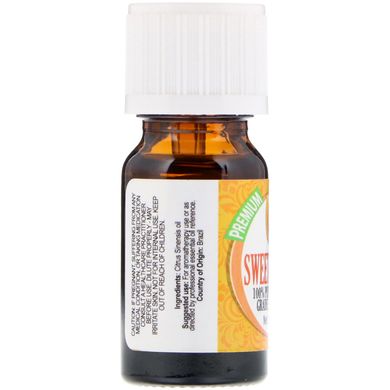 На 100% Чиста ефірна олія терапевтичної якості, солодкий апельсин, Healing Solutions, 10 мл