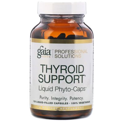 Засіб для підтримки щитовидної залози Gaia Herbs Professional Solutions (Thyroid Support) 120 капсул