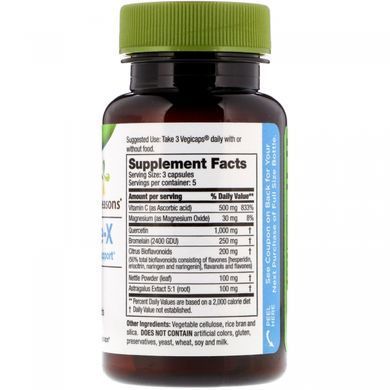 support for allergies and sinuses, 15 vegetarian capsules