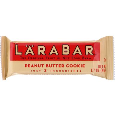 Батончики зі смаком печива з арахісовим маслом Larabar (Peanut Butter) 16 бат.
