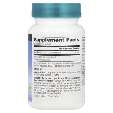 Source Naturals, Nattokinase, 100 mg, 60 capsules