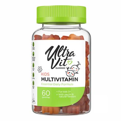 Дитячі мультивітаміни VPLab (Kid's Multivitamin) 60 жувальних цукерок