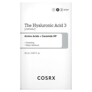 CosRx, The Hyaluronic Acid 3 Serum, 0.67 fl. oz. (20 ml) купить в Киеве и Украине