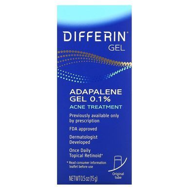 Гель адапален от акне Differin (Adapalene Gel Acne Treatment) 0,1% 15 г купить в Киеве и Украине