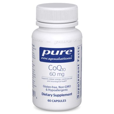 Коензим Q10 Pure Encapsulations (CoQ10) 60 капсул