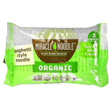 Органічні спагетті, Miracle Noodle, 200 г