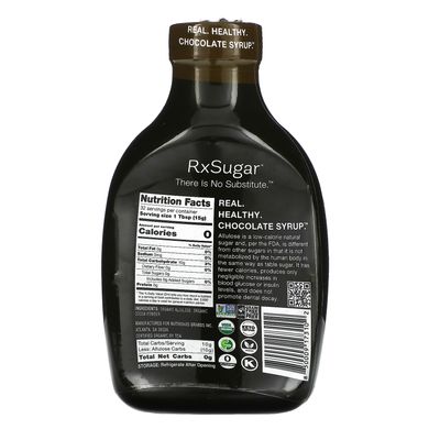 Органический шоколадный сироп RxSugar (Organic Chocolate Syrup) 473 мл купить в Киеве и Украине