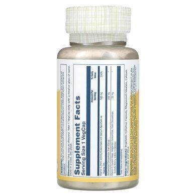 Vitamin C, Reacta-C, Solaray, 500 mg, 60 vegetarian capsules