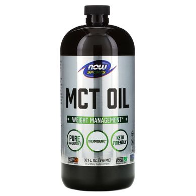 MCT олія Now Foods (Sports MCT Oil) 946 мл