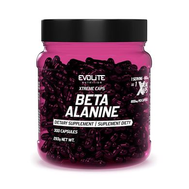 Beta Alanine 800 mg Xtreme Evolite Nutrition 300 caps