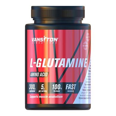 Глютамін швидке відновлення Vansiton (L-Glutamine) 300 г