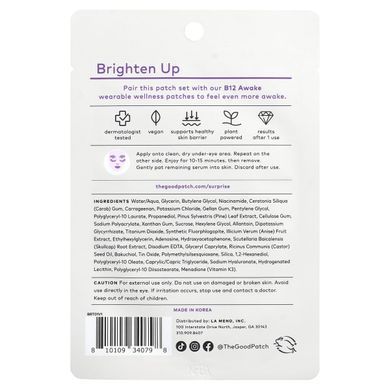 The Good Patch Brightening Eye Patches 1