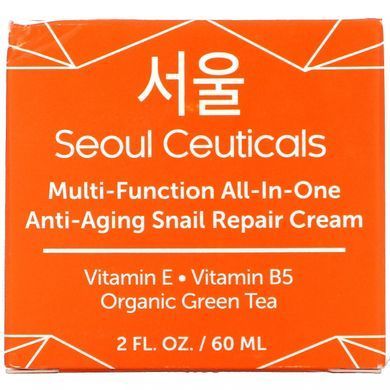 Multifunctional restoring rejuvenating cream with snail, 60 ml (2 fl oz)