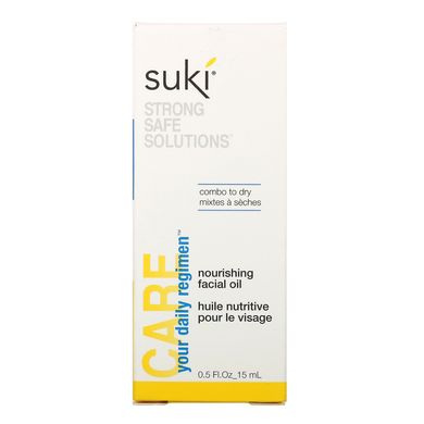 Care, поживна олія для обличчя, Suki Inc, 05 рідких унцій (15 мл)