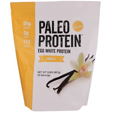 Paleo Protein, протеїн яєчного білка, ваніль, Julian Bakery, 2 фунта (907 г)