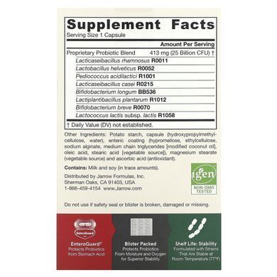 Пробиотики дофилус Jarrow Formulas (Jarro-Dophilus EPS) 30 капсул купить в Киеве и Украине