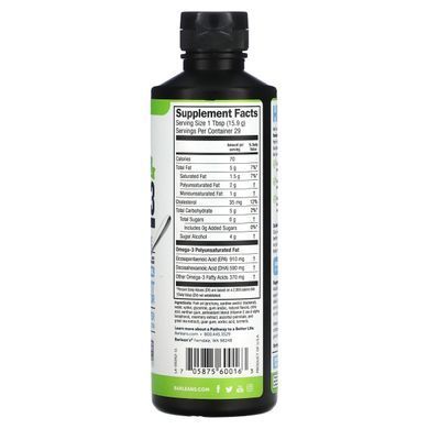 Рыбий жир Barlean's (Omega-3 Seriously Delicious) 1500 мг 454 г со вкусом лимонного пирога купить в Киеве и Украине