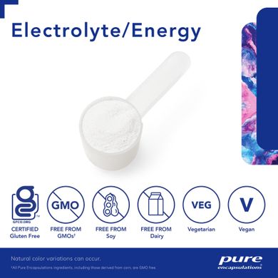 Формула электролитов для энергии Pure Encapsulations (Electrolyte / Energy Formula) 340 г купить в Киеве и Украине