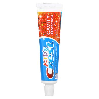 Детская зубная паста для защиты от кариеса с фтором Crest (Kids Cavity Protection Fluoride Anticavity Toothpaste Sparkle Fun) 62 г купить в Киеве и Украине