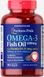 Омега-3 риб'ячий жир плюс вітамін Д3, Omega 3 Fish Oil plus Vitamin D3, Puritan's Pride, 1200 мг, 1000 МО, 90 капсул фото